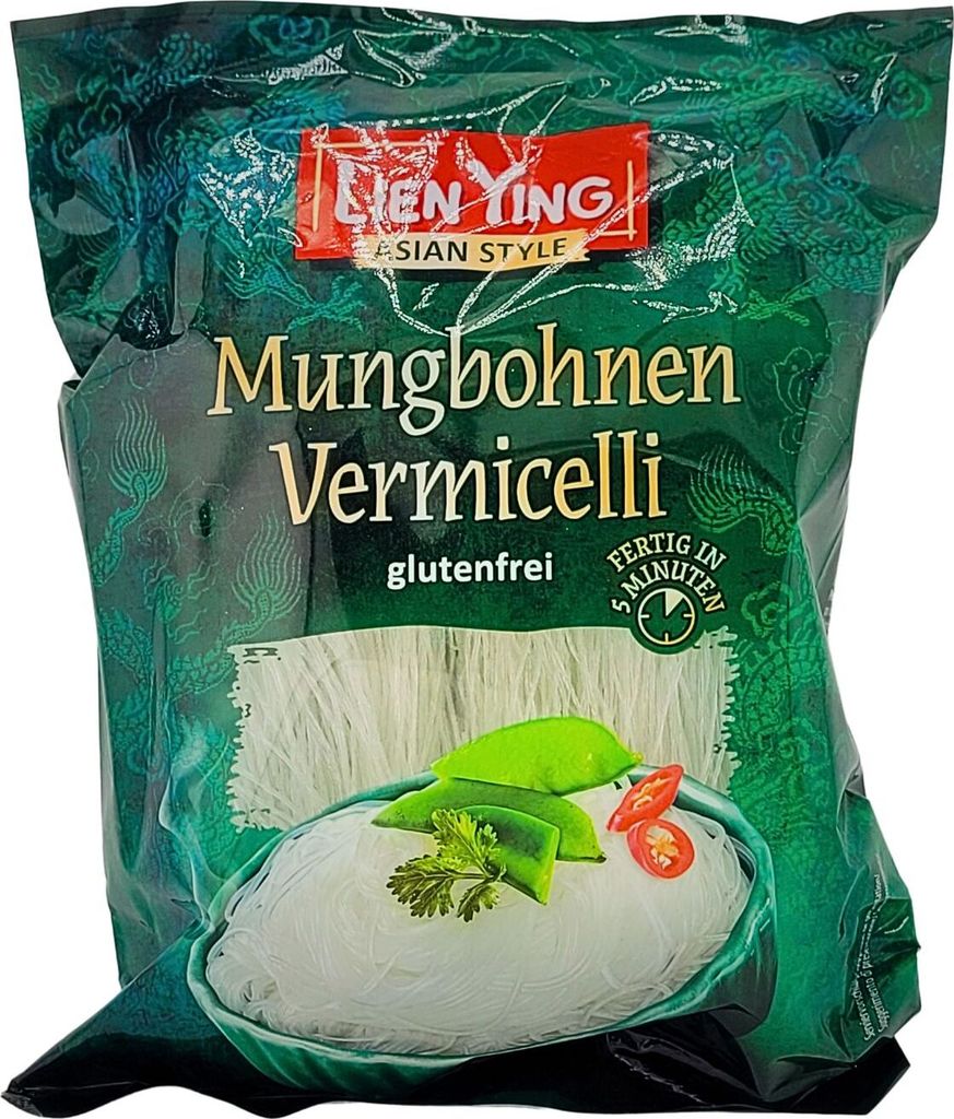 Lien Ying Mungbohnen Vermicelli Glasnudeln, 100g Produktbild 