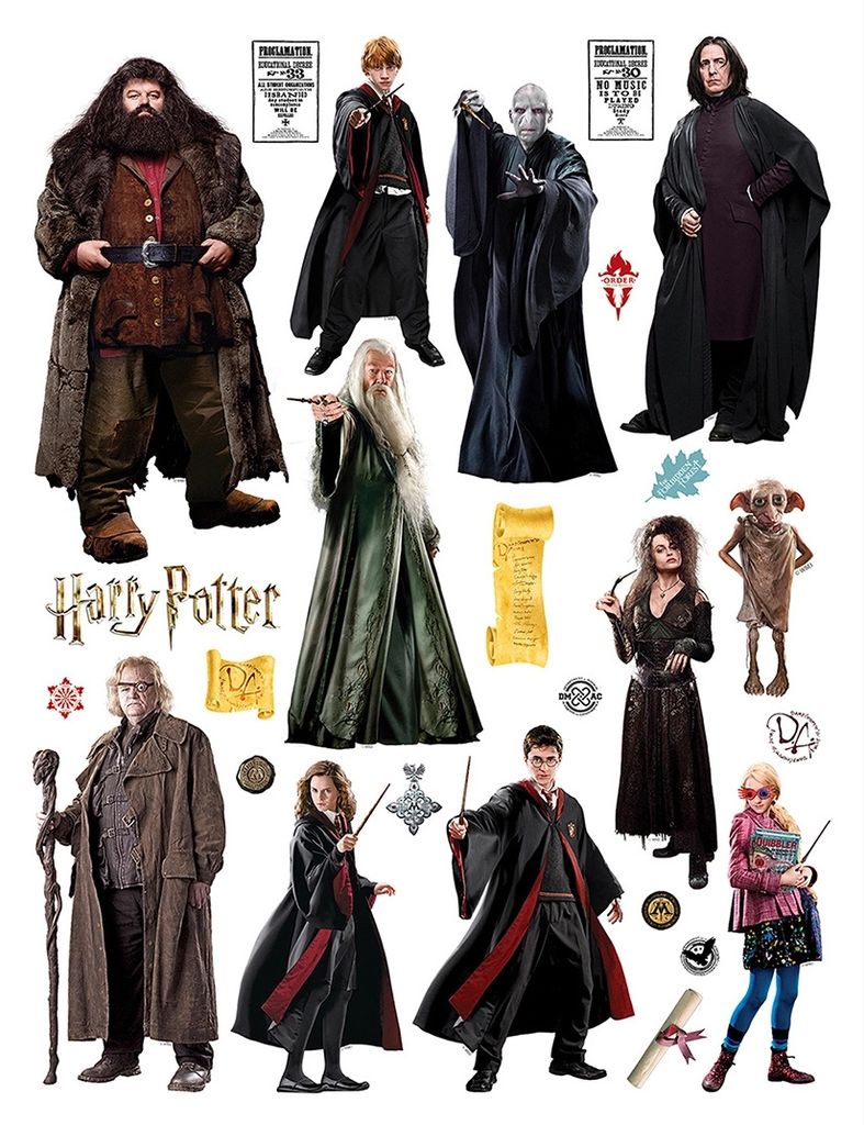 AG Design Wandstickers Harry Potter, 65 x 85 cm