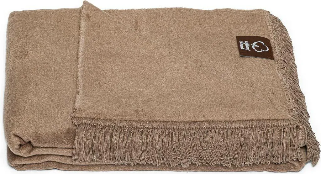Coperta Unia 150x200 Cotone Cloud Seppia | Arredo Casa di Lusso