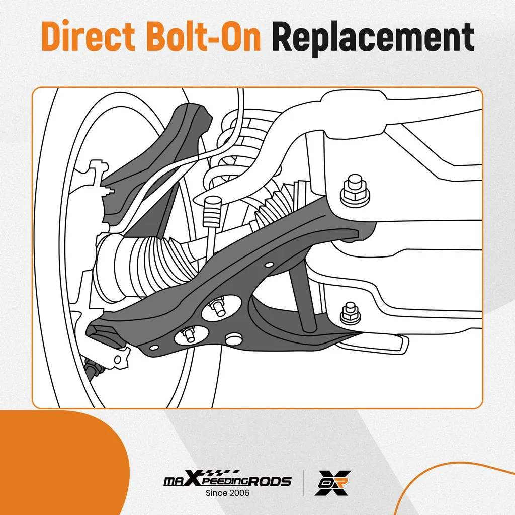 Bras de suspension avant renforcés pour BMW Série 1 et 3 E82 E88 E90 E93 - 11