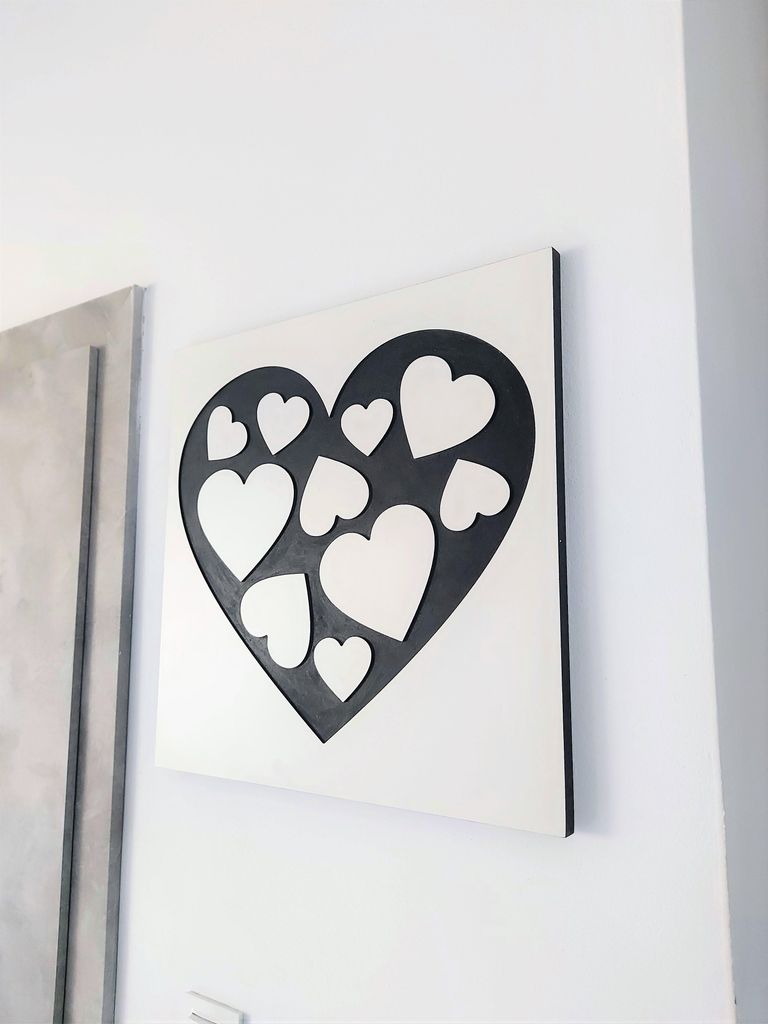 Großes Herz für die Mauer - TraffiHeart Premium