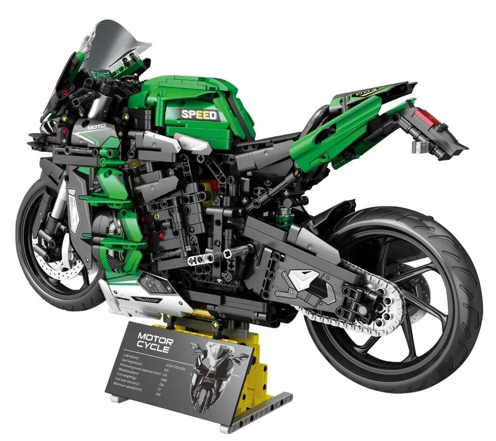 Cadeau Idéal Passionné de Moto : Kit de Construction Technique 570 - 2