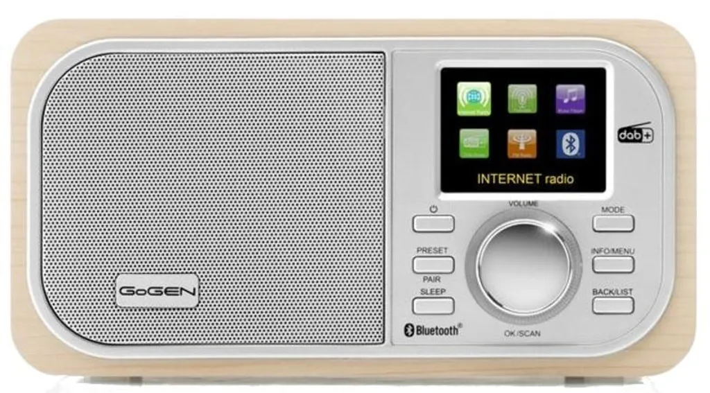 Radio GoGEN IR 237 BTDAB stéréo Bluetooth avec écran couleur et Wi-Fi - 5