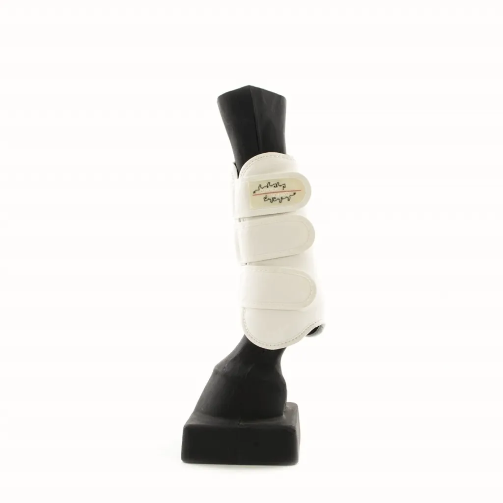 Eskadron Guêtres Allround Arrière Basics Blanc Full pour Cheval