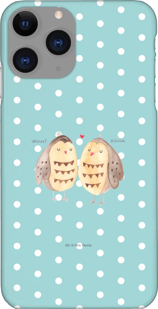 Mr. & Mrs. Panda Iphone 11 Pro Handyhülle Eulen Liebe - Produktbild 