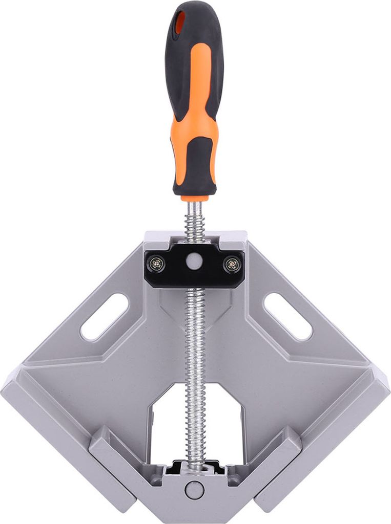 Einzelgriff 90° Aluminiumlegierung rechtwinklig Holzbearbeitung Schweißen Eckklemme Drehung Ja