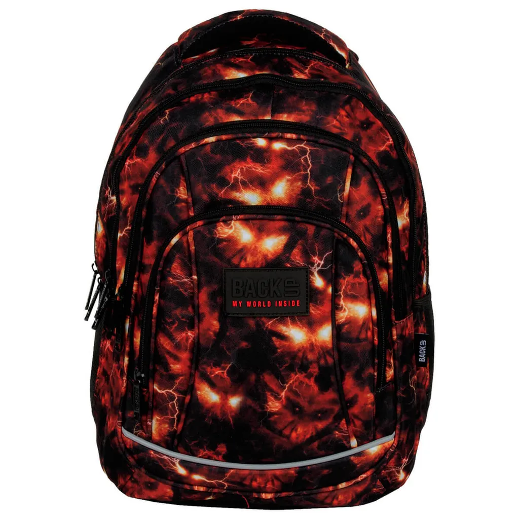 Sac à dos Vecna Stranger Things BackUp pour ado noir grand format - 5