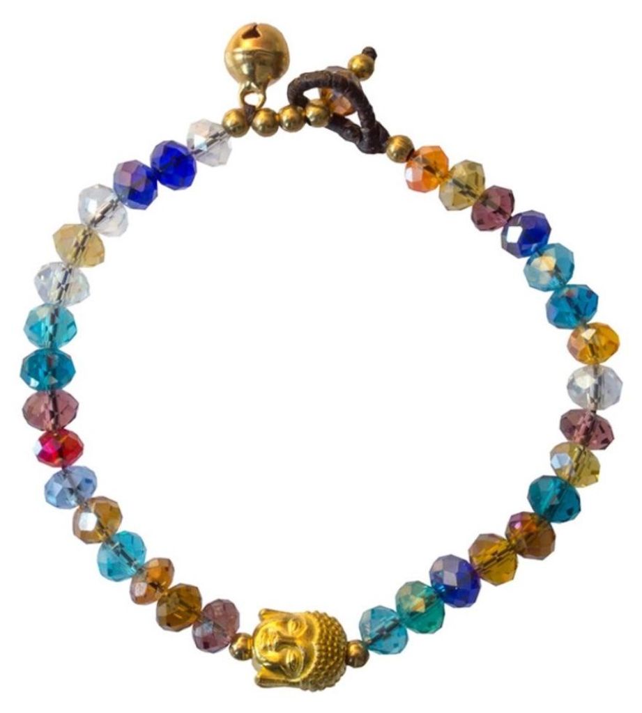 Bracelets à cordons Saraswati, en verre Image du produit 