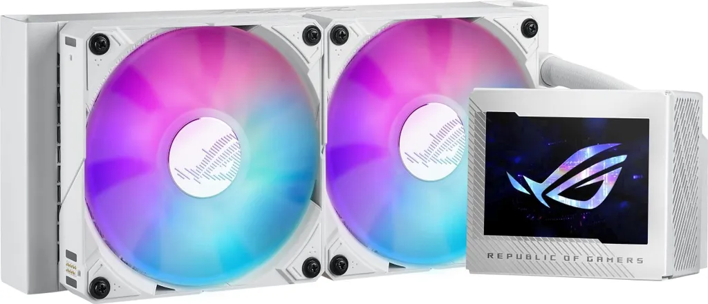 Kit de Watercooling Asus ROG Ryujin III 240 ARGB Blanc pour PC Gamer