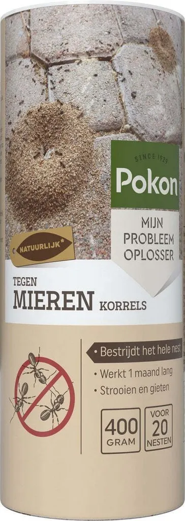 Pokon Pokon contro le formiche in granuli - 400 g - controllo delle formiche - 40 g per 1 litro d'acqua - polvere per formiche