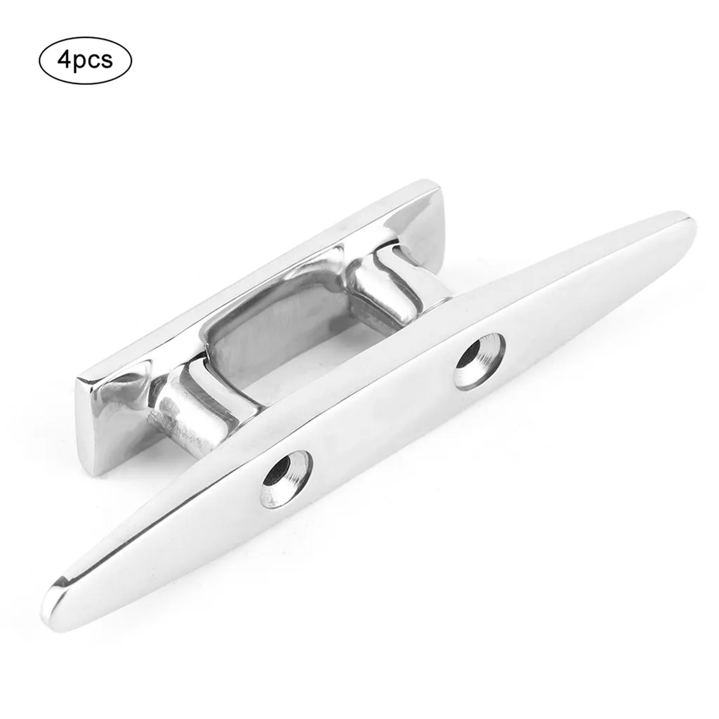 Set 4 Gallocce Ormeggio 100mm Acciaio Inox 3.9" | Nautica Professionale - 3