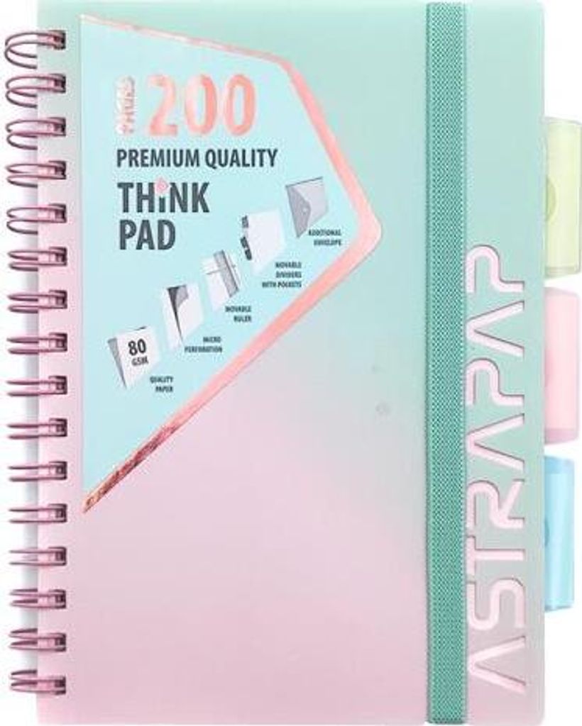 Zeszyt A5 200 kartek Ombre Pastel Astra