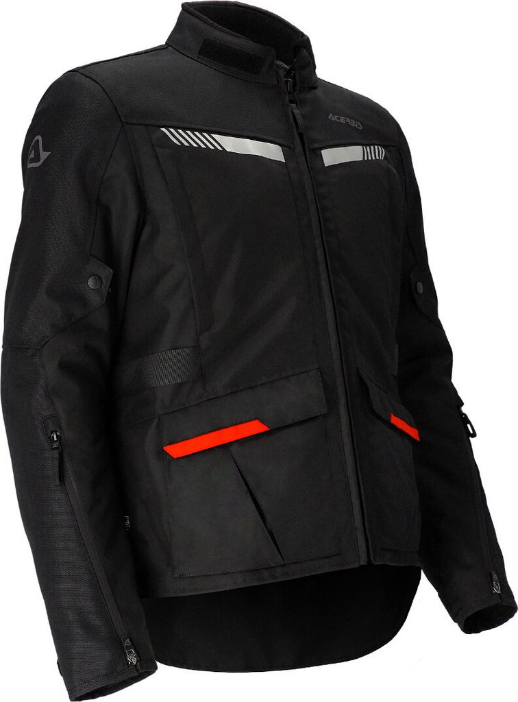 Acerbis X-Trail Damen Motorrad Textiljacke, schwarz, XL