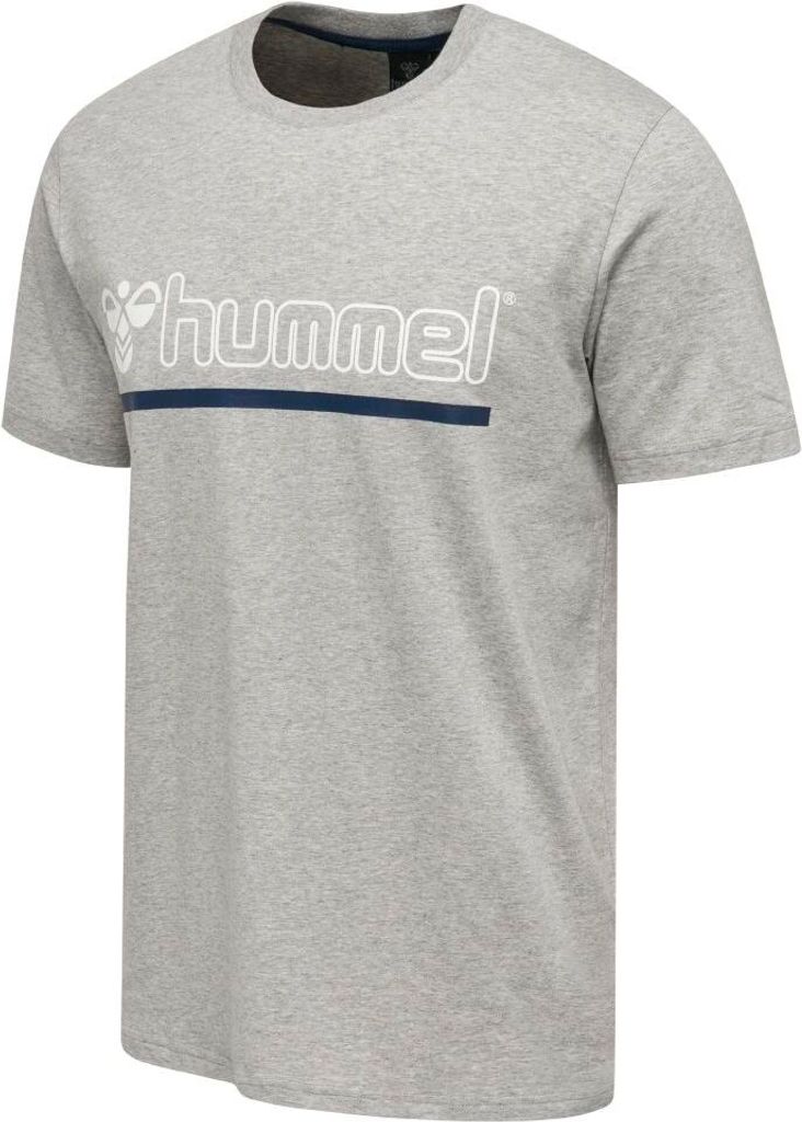 hummel 200443-2006-S, T-Shirt, Erwachsener, Männlich, Grau, Einfarbig, S
