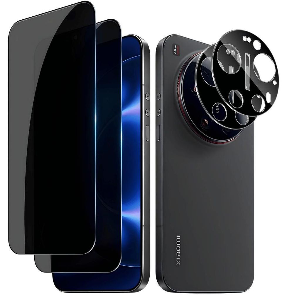 2X Blickschutz für Xiaomi 17 Ultra Display Kamera Produktbild 