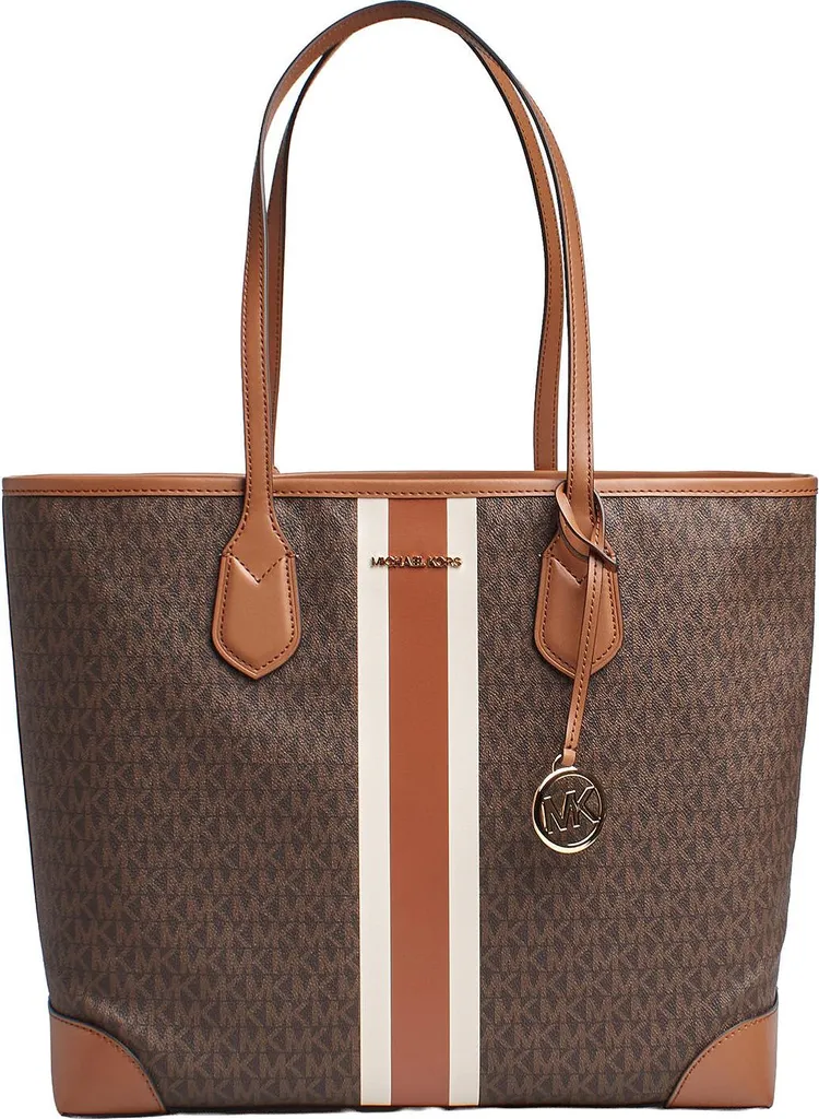 Michael Kors Eva Large Sac Cabas 35R5GV0T7V en Toile Logo MK Signature