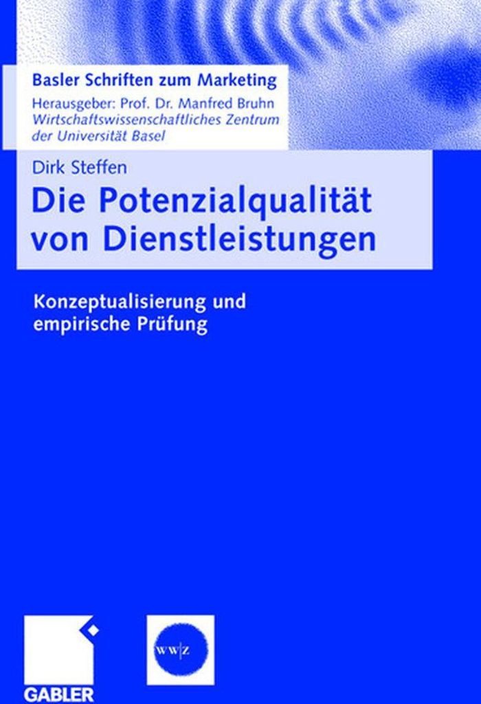 Die Potenzialqualität von Dienstleistungen