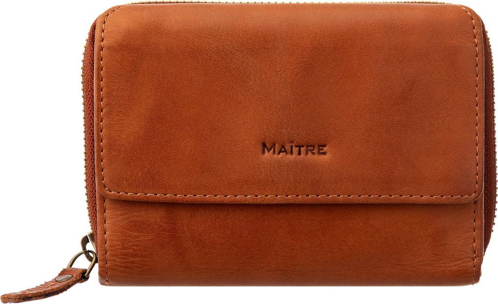 Maitre Dagrete 4060001882 Geldbörse Querformat Rindsleder 703 cognac