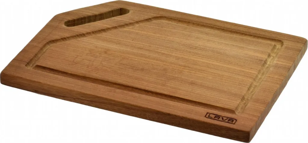 Planche à découper antibactérienne en pierre de lave 20x30 cm saine