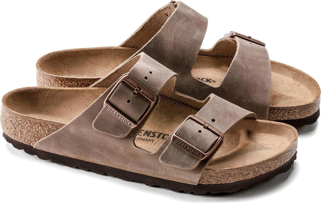 Birkenstock Arizona Tabacco Marrone stretto infradito da Immagine del prodotto 