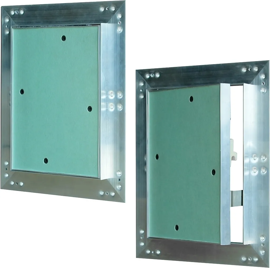 Botola Ispezione 20x30 cm Alluminio a Scomparsa per Bagno Moderno