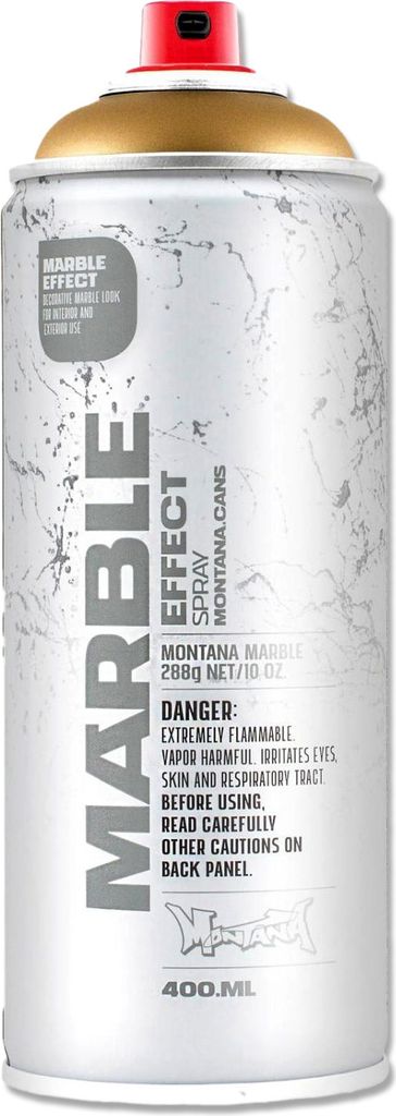Sprühlack Montana MARBLE | Marmor Effekt | Gold | 400ml Produktbild 