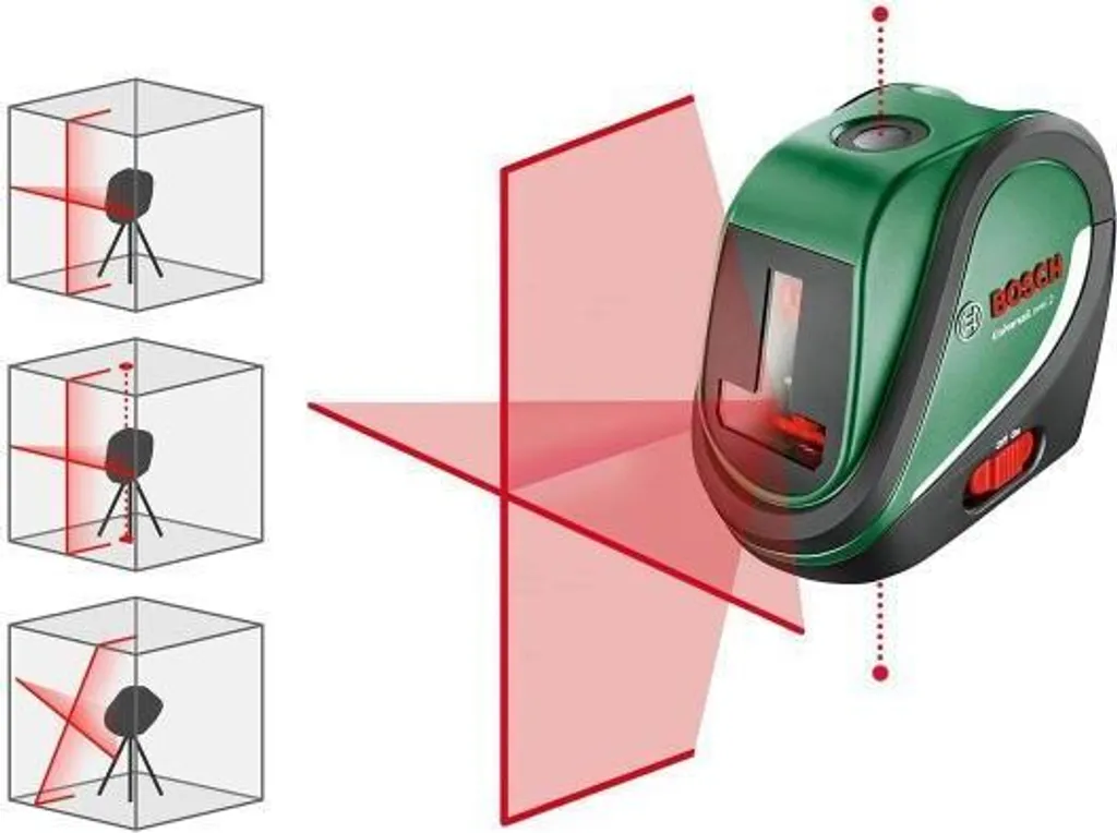Laser Croix Bosch UniversalLevel 2 Set Haute Précision avec Trépied