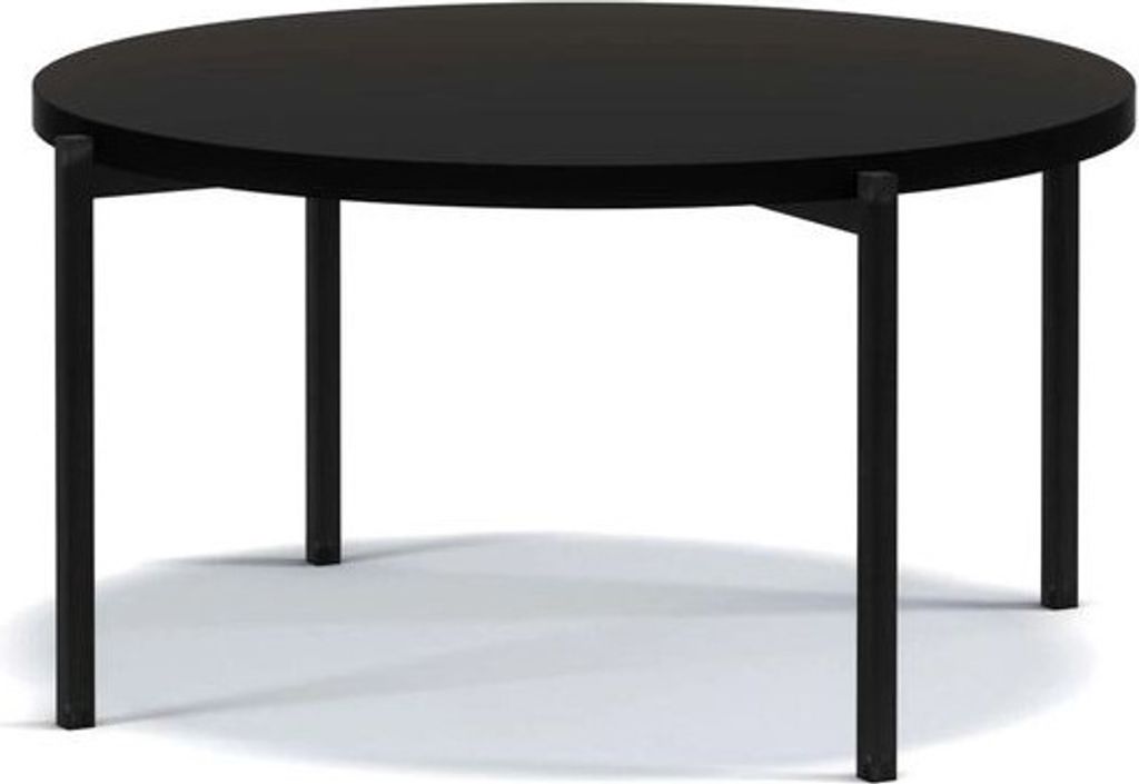 Runder Couchtisch VILEM 1 – schwarz