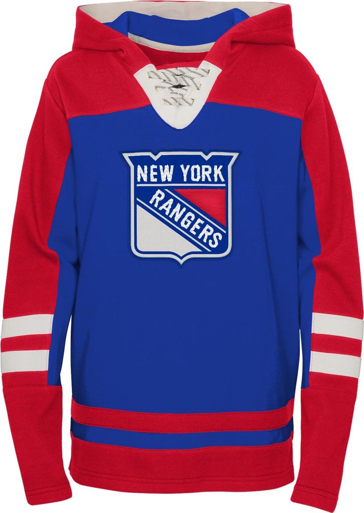 Dětská mikina New York Rangers NHL Ageless Revisited - Home Po Hoodie New York Rangers NHL Ageless Revisited - Home Po Hoodie Größe: Kinder L (...