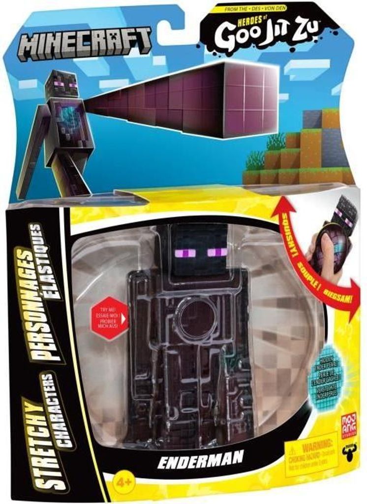 Hrdinové Goo Jit Zu Minecraft Natahovací postavy Enderman Obrázek produktu 