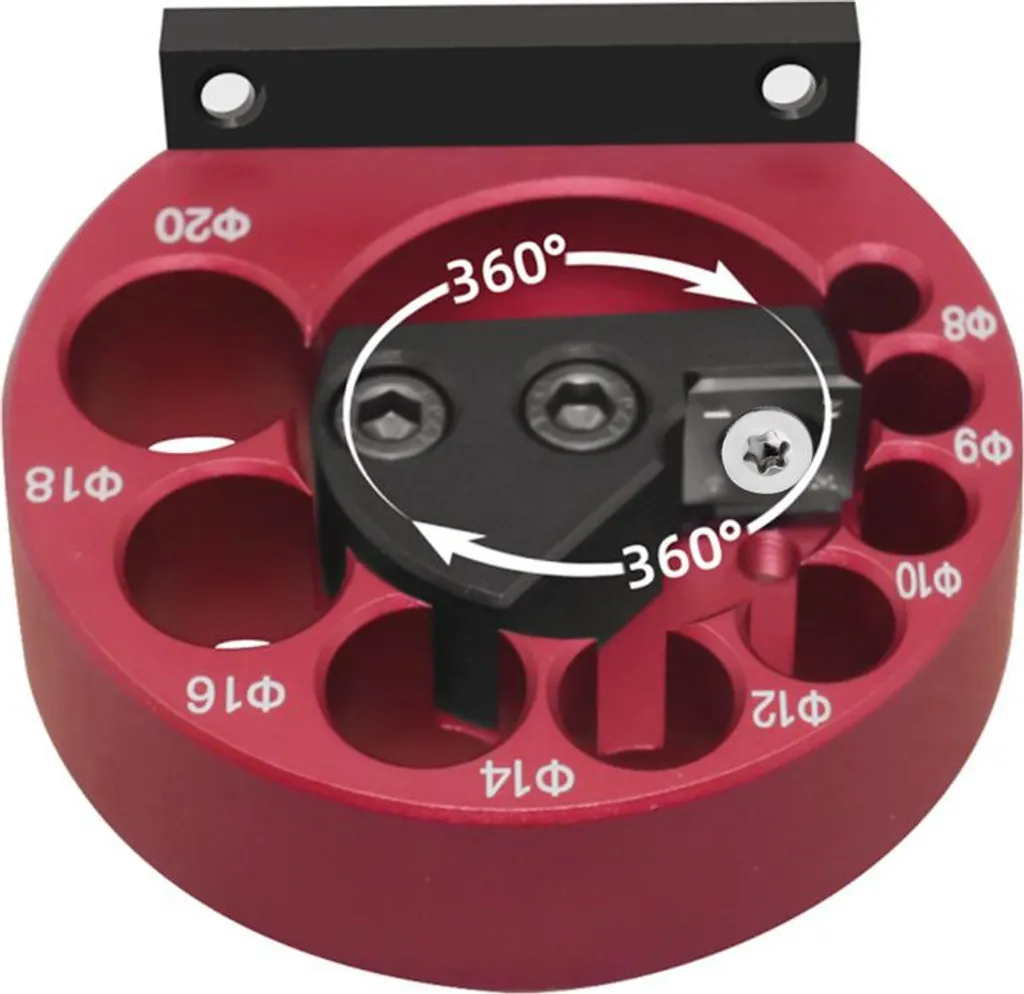 Machine à fabriquer des tourillons ronds avec 8 trous pour perceuse