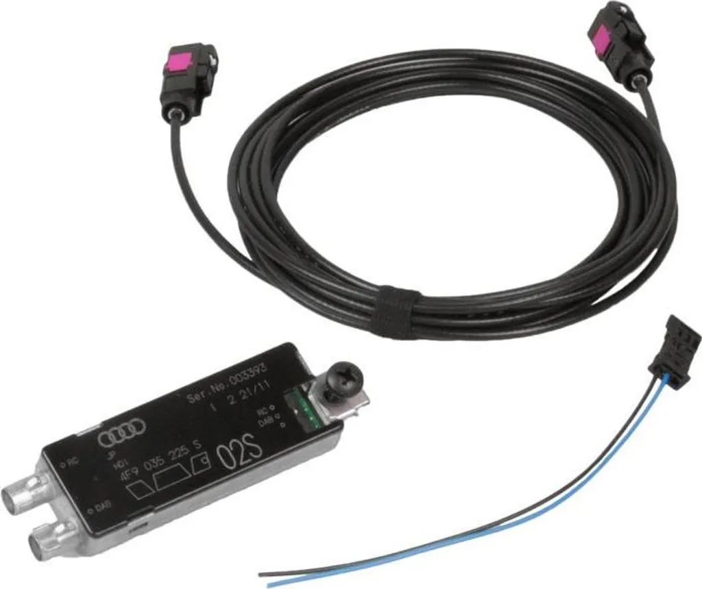 Fin des parasites radio sur Audi A6 4F Avant MMI 2G via ce kit DAB+