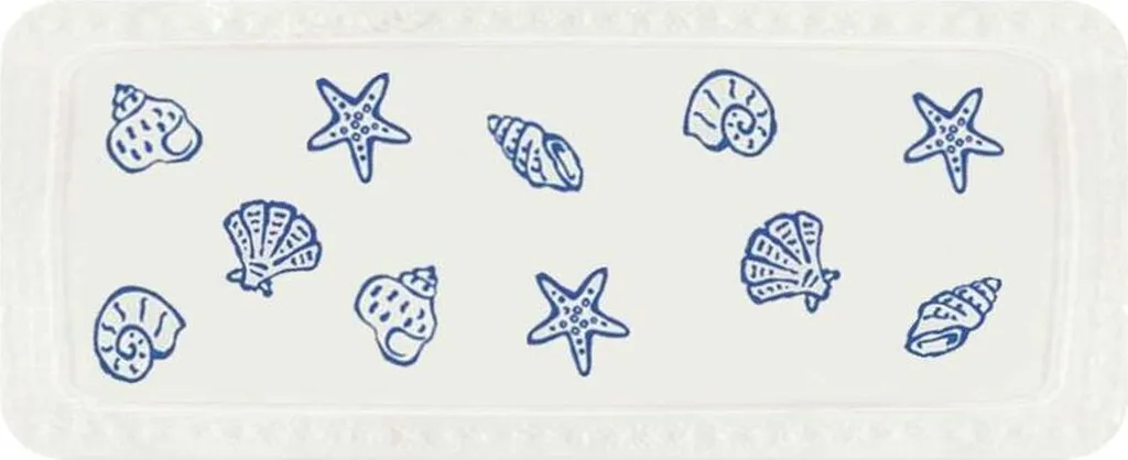 Tappetino per Vasca CONCHA 91x36 Spirella - Ideale per Bambini e Neonati