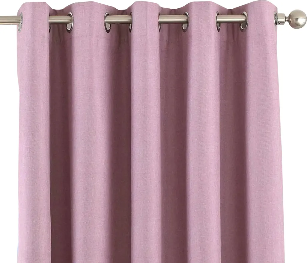 Riva Home Eclipse RV1083 Rideaux Occultants à Œillets Mauve 229x137cm