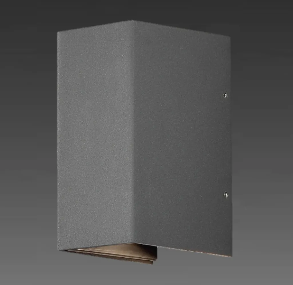 Applique Extérieure Anti-Éblouissement Anthracite à Faisceau Modulable - 26