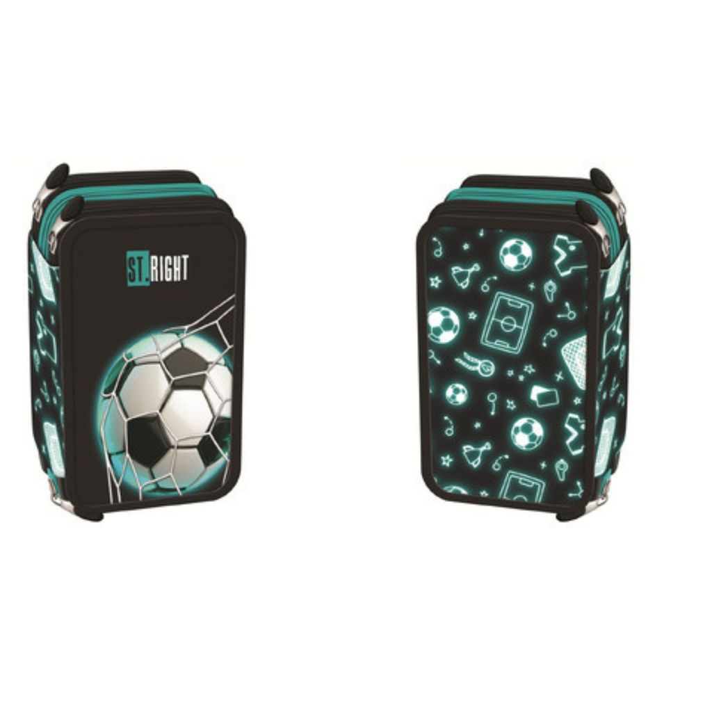 Goldkids - Astuccio per matite a 3 scomparti - Astuccio per Immagine del prodotto 