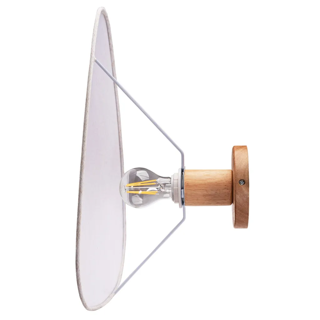 Applique Murale Toolight Beige : Solution d'Éclairage Doux anti-Reflet - 4