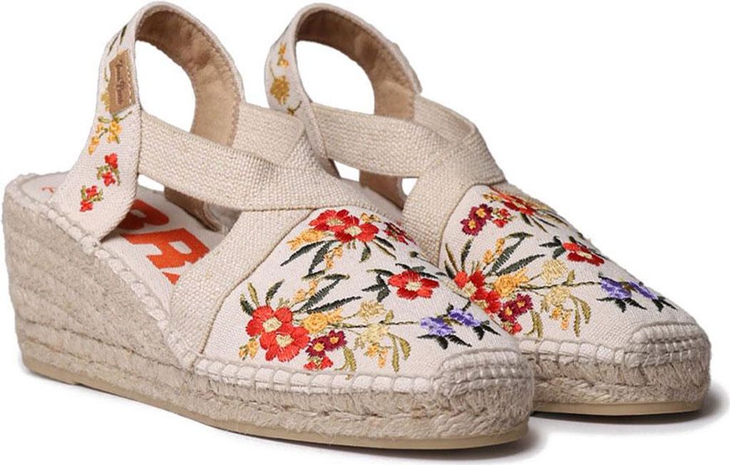 Toni Pons Montjoi Keil-espadrilles Beige EU 39 Damen Beige Produktbild 
