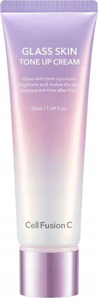 CELL FUSION C GLASS SKIN TONE UP Tonisierende Creme mit Glashauteffekt