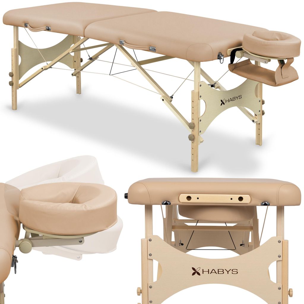 HABYS Massageliege Bello One | Klappbar Mobile Tragebares Produktbild 