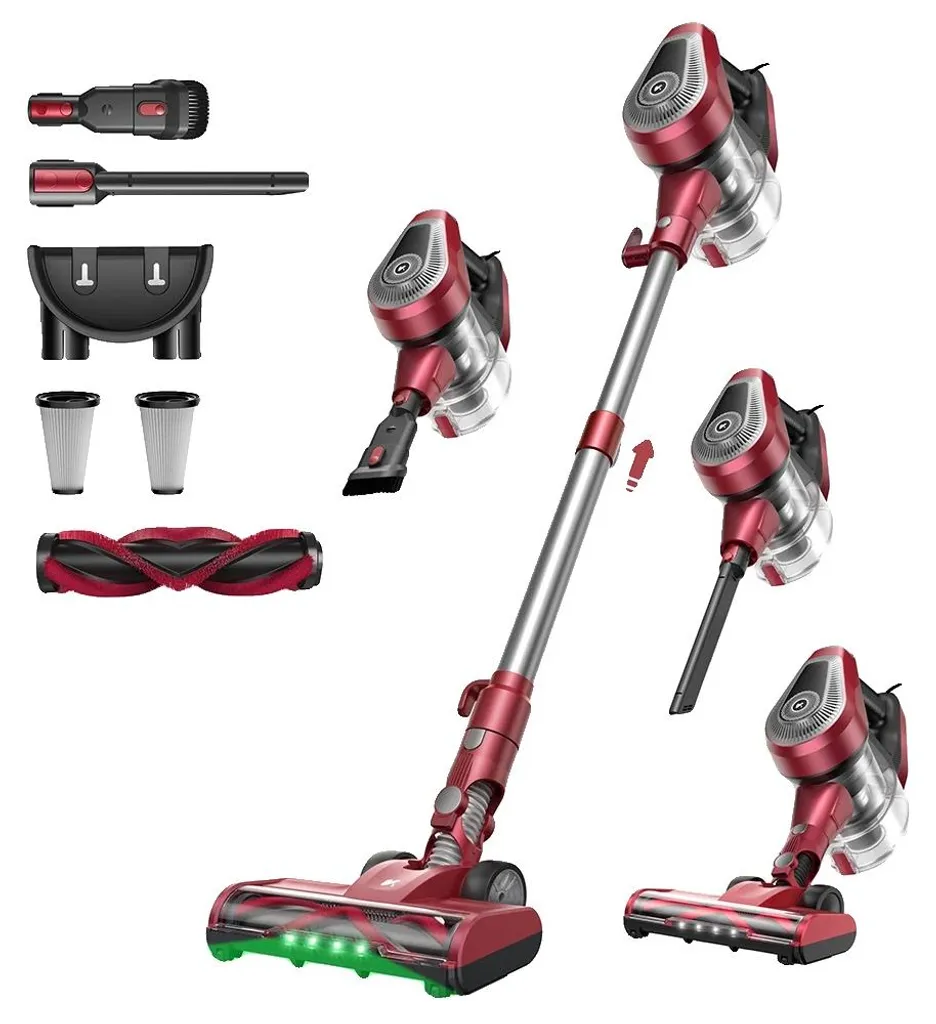 Aspirateur 600W Blitz C8 avec LED Intégrées - Haute Performance de Succion