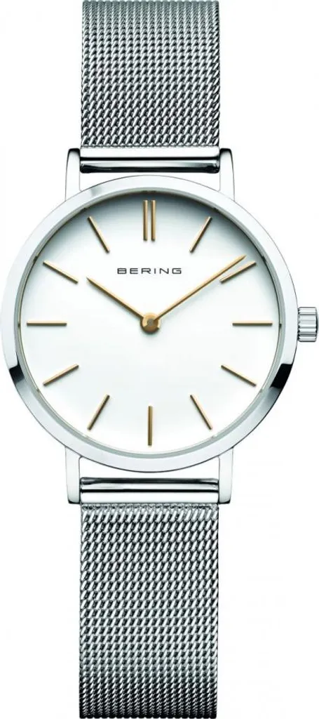 Montre femme BERING 14129-004-P verre saphir et acier inoxydable poli