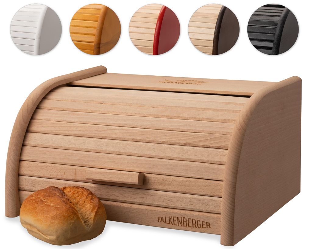 FALKENBERGER Brotkasten aus Buchenholz ca. 31x25x16cm M Produktbild 