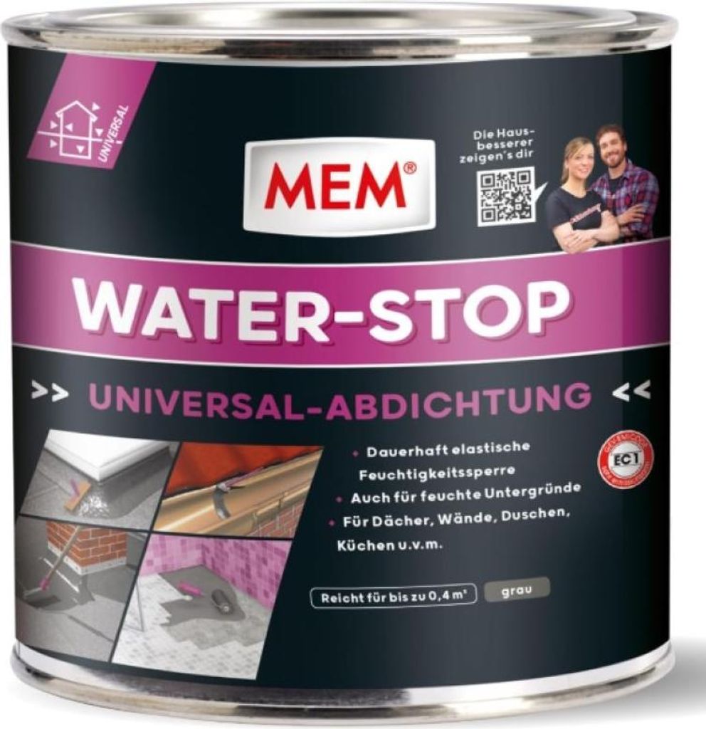 Univerzálny tmel MEM Water-Stop, 1 kg Obrázok produktu 