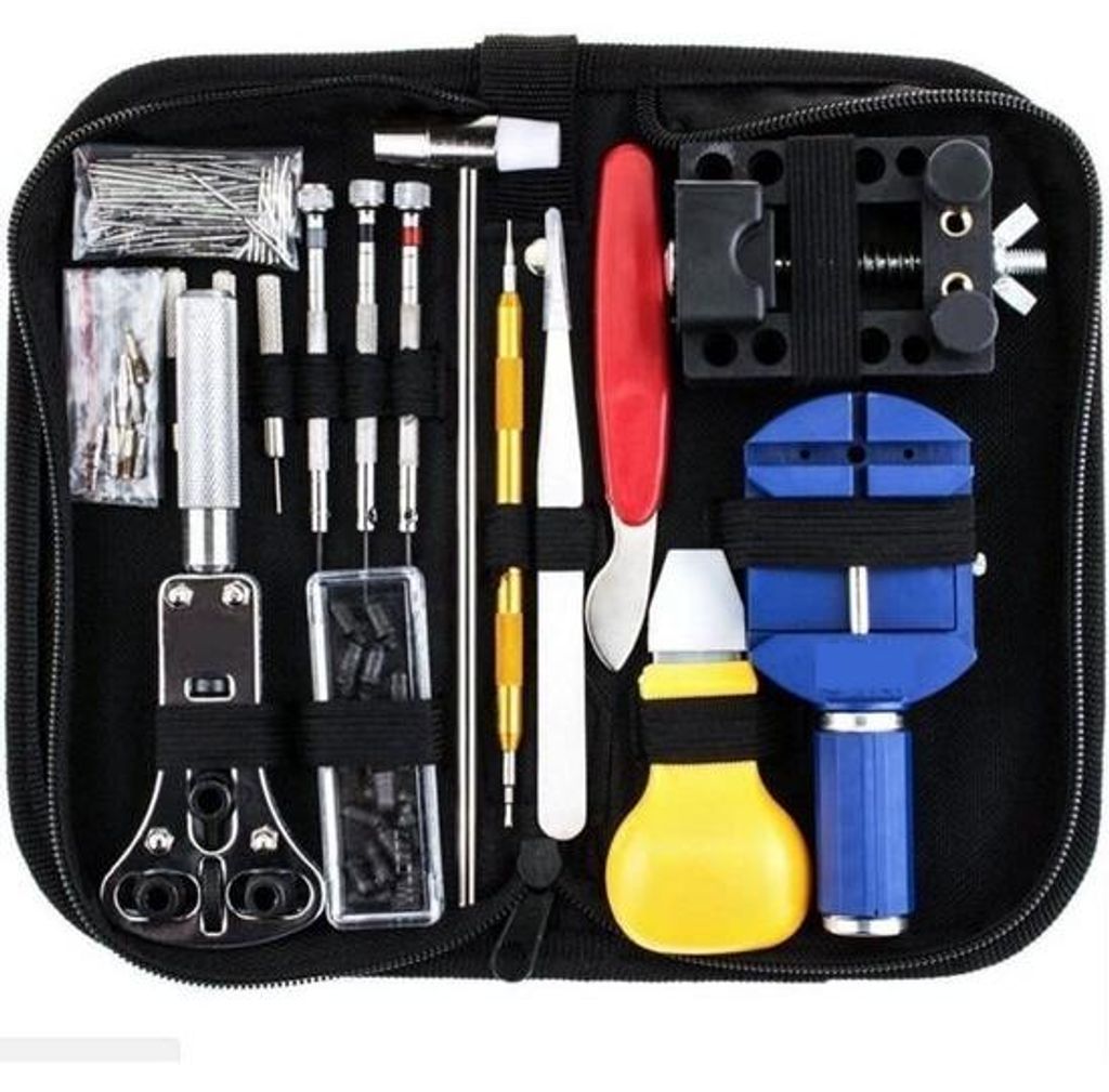 Professionelles Uhrmacher-Set - Werkzeug für Uhrenreparatur - 147-teiliges Set - Gereedschap für den Uhrenrückenteil