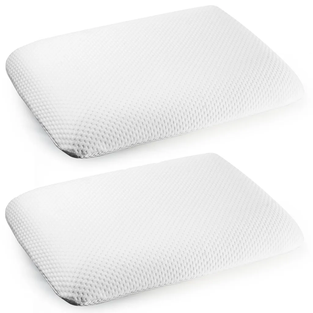 Oreiller à mémoire de forme 60x40x11cm, mousse orthopédique cervicale