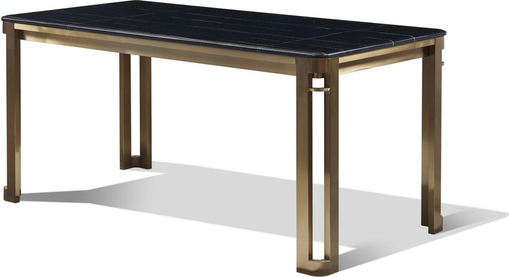 Esstisch Design Tisch Edelstahl Moderne Esszimmer Wohnzimmer Küche Tische 160x80