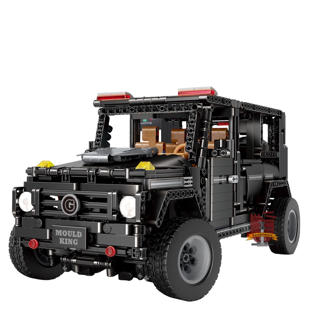 13068 - 4x4 noir G65 (Mould King) Briques de serrage Image du produit 