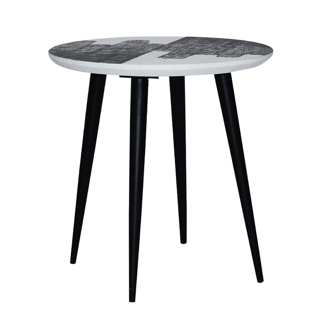 SIGNATURE - Beistelltisch Abstrakt - H 52cm