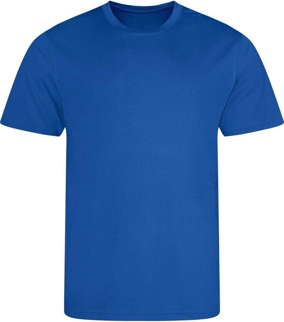 Just Cool JC001 | Cool T-Shirt +WRAP +UV-Sonnenschutz 30 - Farbe: Royal Blue - Größe: 3XL